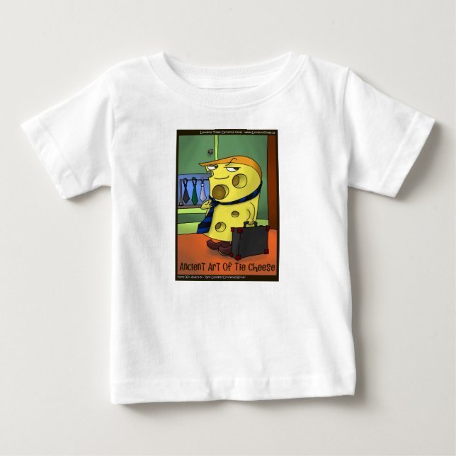 Rick London Ancient Art Of Tie Cheese Comic Baby T-Shirt (Front)