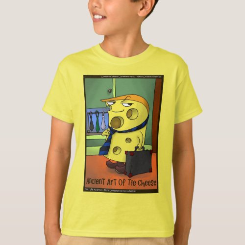 Rick London Ancient Art Of Tie Cheese Comic T_Shirt