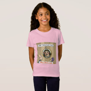 Rick London Cartoons Descartes Clock Comic T-Shirt