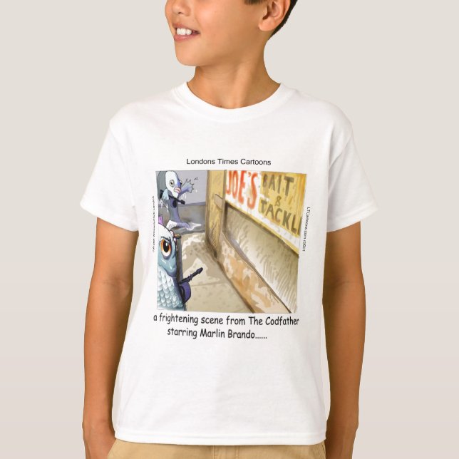 Rick London Fish Mafia Funny Gifts T-Shirt (Front)