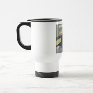 Rick London Funny Free-Range Chicken Travel Mug