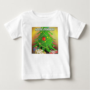 Rick London Funny "Hoodie Ornament" Christmas Tree Baby T-Shirt