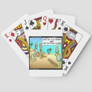 Rick London Funny Optical Optometrist Illusion Poker Cards