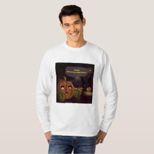 Rick London Funny Pumpkin Spice Is Evil Funny LS T-Shirt