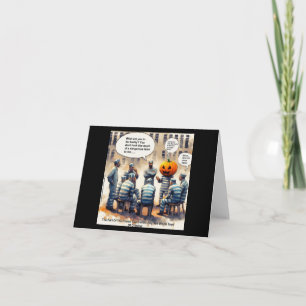 Rick London Funny Pumpkin Spice Prison Card