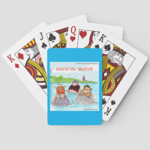 Rick London Good Ol' Buoys Funny Comic Poker Cards