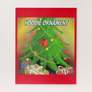 Rick London Hilarious "Hoodie Ornament" Christmas Jigsaw Puzzle