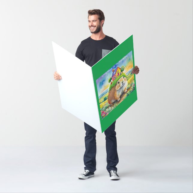 Rick London Prairie Dog Life Comic  Card (In Situ)