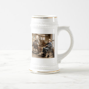 Rick London Retired Far Side Cow Likes To Brag  Beer Stein