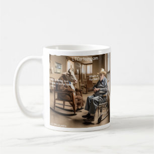 Rick London Retired Far Side Cow Likes To Brag Coffee Mug