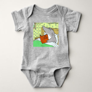 Rick London Shark Lawyer Funny Baby Bodysuit