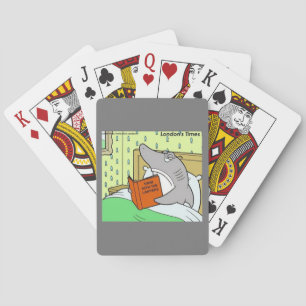 Rick London Shark Lawyer Funny  Poker Cards