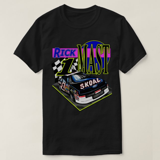 Rick Mast Skoal Retro NasDesign T-Shirt (Design Front)
