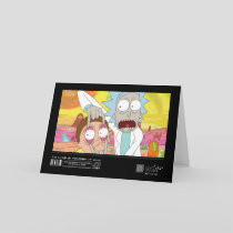 Rick Opening Morty's Eyes Quote Graphic Card