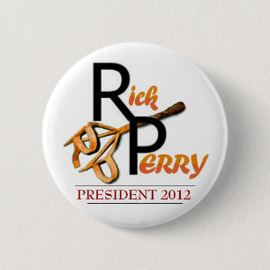 Rick Perry Brand Pinback Button