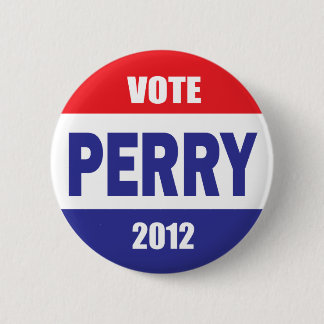 RICK PERRY for President - Presidential Campaign Pinback Button