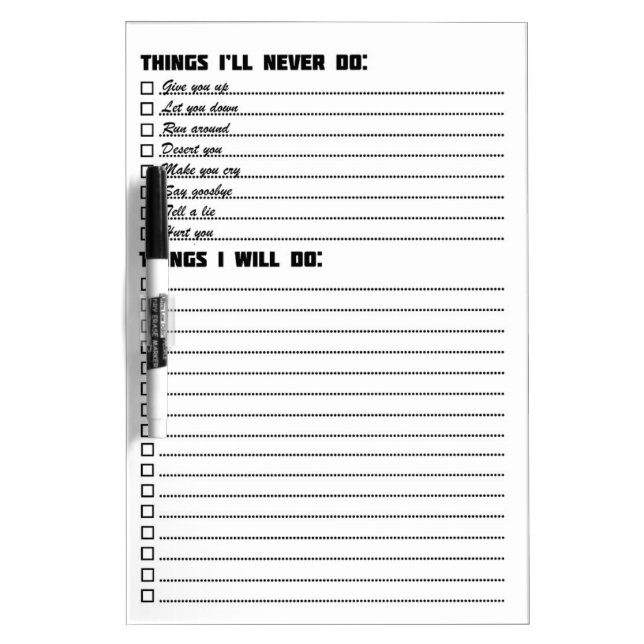 Rick Roll Board (Front)