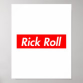 Rick Roll Link QR Code Poster for Sale by magsdesigns