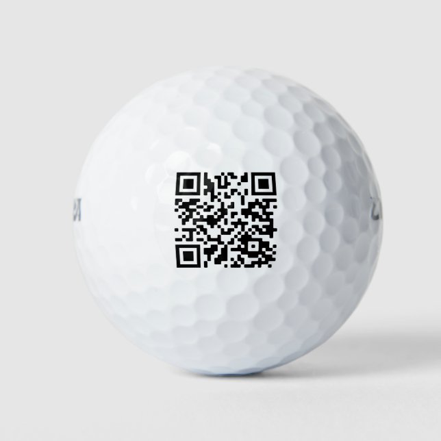 Rick Roll Golf Balls (Front)
