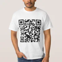 Rick Roll QR Code T-Shirt
