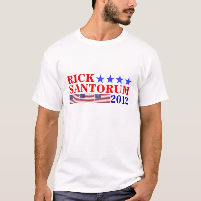 RICK SANTORUM 2012 T-Shirt (Front)