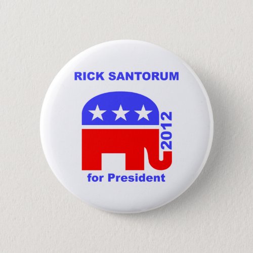 Rick Santorum Button