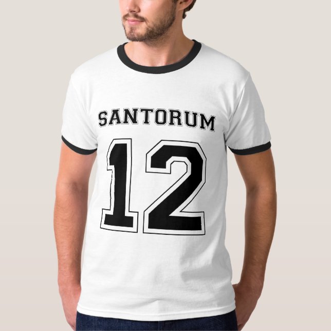 Rick Santorum in 2012 T-Shirt (Front)