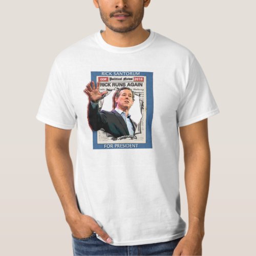 Rick Santorum President 2016 T_Shirt