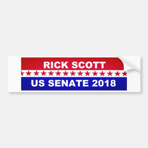 Rick Scott 2018 Bumper Sticker