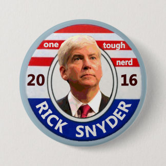 Rick Snyder for President 2016 Pinback Button
