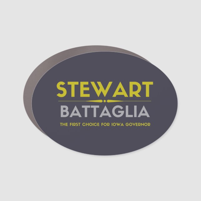 Rick Stewart for Governor  Car Magnet (Front)