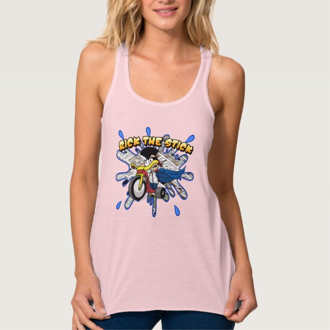 Rick the Stick 2024 Ladies Tank Top (Front)