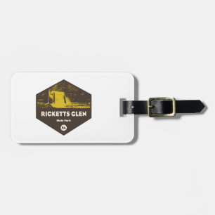 Ricketts Glen State Park Pennsylvania Luggage Tag