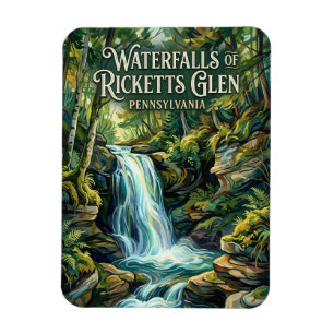Ricketts Glen State Park Pennsylvania Magnet