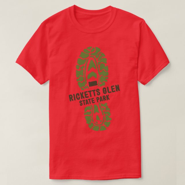 Ricketts Glen State Park Pennsylvania PA Forest Hi T-Shirt (Design Front)