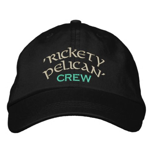 Rickety Pelican Crew Embroidered Baseball Hat