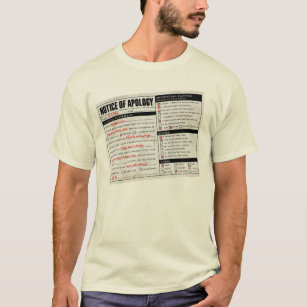 Rickroll Astley Apology Notice T-Shirt