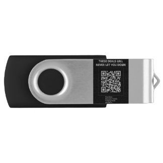 Rickroll QR code Flash Drive