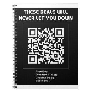 Funny Rick Roll Meme QR Code Do Not Scan Design Poster