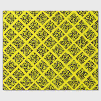 Rickroll Wrapping Paper in black