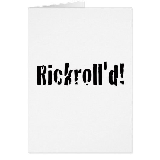 rickrolled cards (Front)