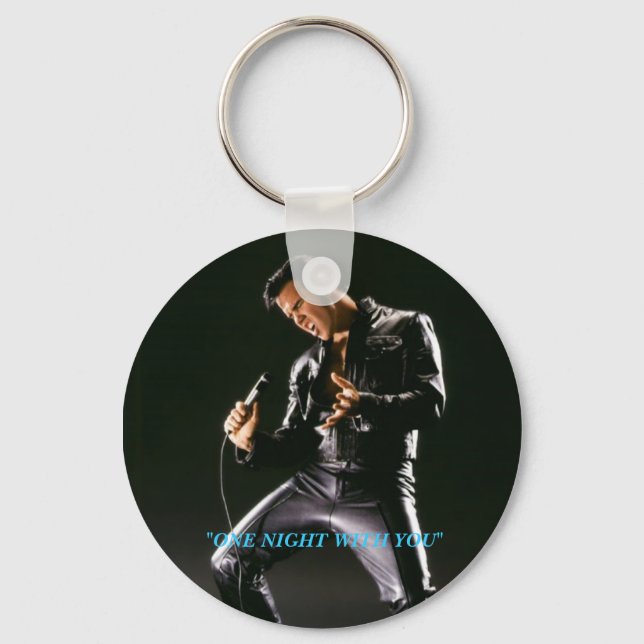 Ricks Demo Pics 003, "ONE NIGHT WITH YOU" Keychain (Front)