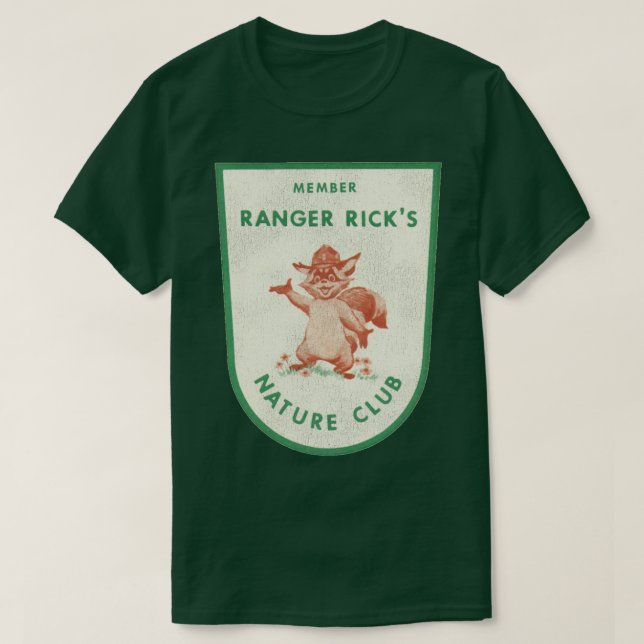 Ricks Nature Club Member T-Shirt (Design Front)