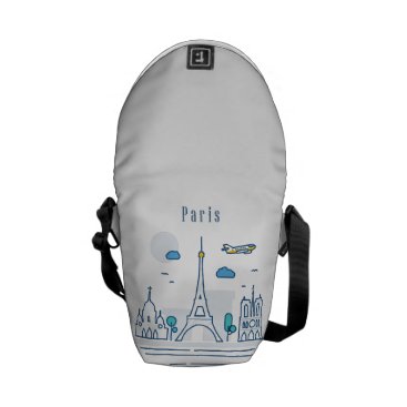 Rickshaw Mini Zero Messenger Bag - Paris Rickshaw Mini Zero Messenger Bag - Paris