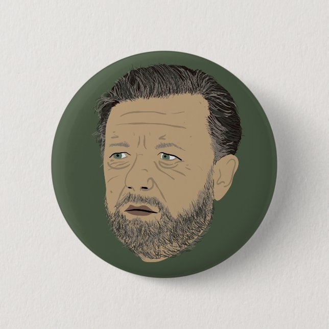 Ricky Gervais: "After Life" Button (Front)