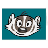 Ricky Raccoon | Boomer Badger Face (Front Horizontal)