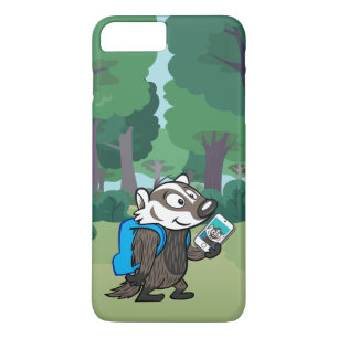 Ricky Raccoon   Boomer Badger Selfie iPhone 8 Plus/7 Plus Case
