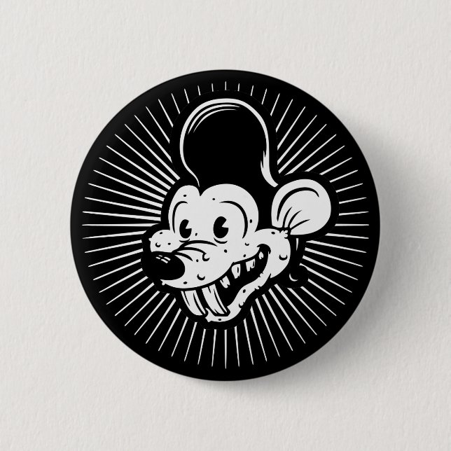 Ricky Rodent Button (Front)