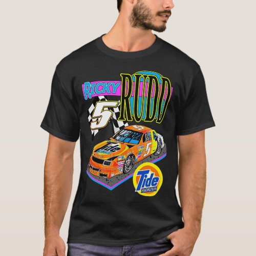 Ricky Rudd Vintage Tide NasDesign T_Shirt
