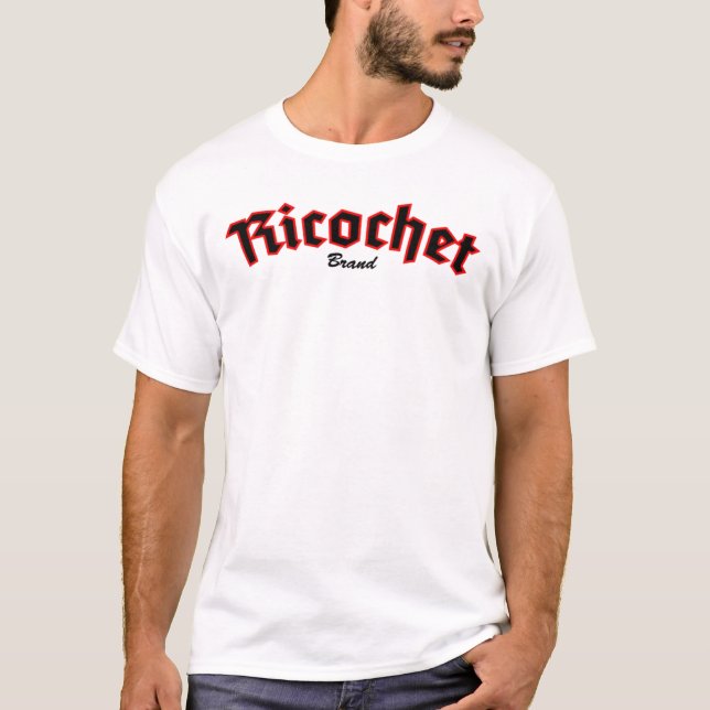 Ricochet Brand logo - version 2 T-Shirt (Front)